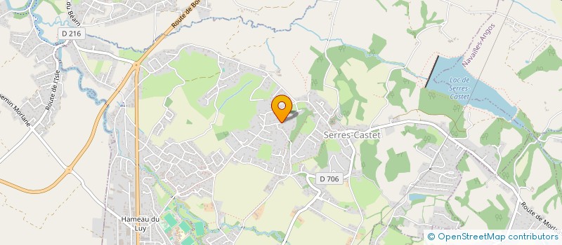 localisation de l'entreprise THINK 'N' FLY à SERRES-CASTET