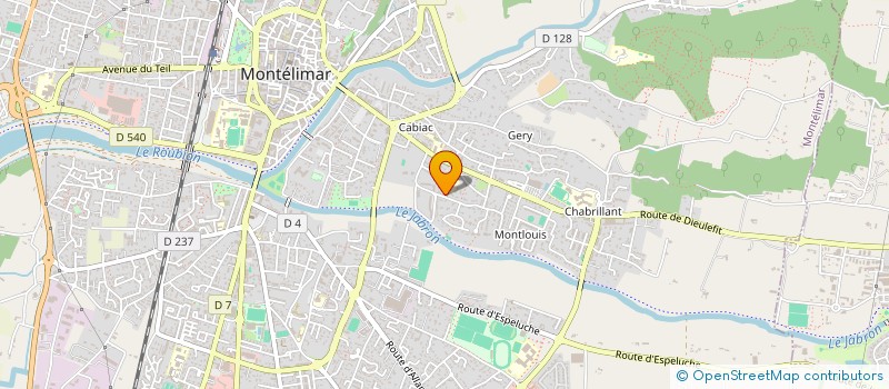 localisation de l'entreprise THINKGREEN  MONTELIMAR