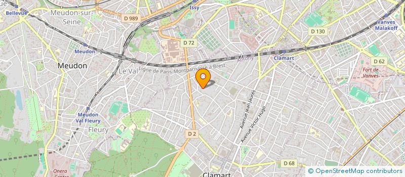 localisation de l'entreprise THINKING COMPAGNY à CLAMART