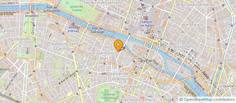 localisation de l'entreprise THINKING SYSTEMS  PARIS