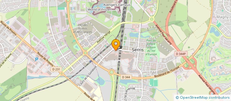 localisation de l'entreprise THINKMEDICAL à SERRIS