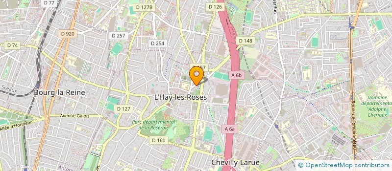 localisation de l'entreprise THINTECH  L'HAY-LES-ROSES