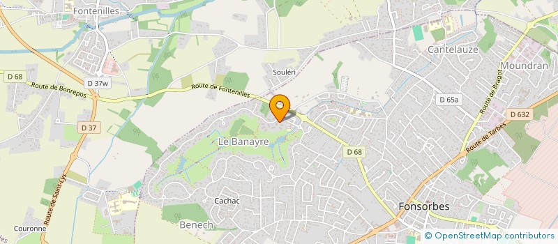 localisation de l'entreprise THINTHINKINGTHINGS  FONSORBES