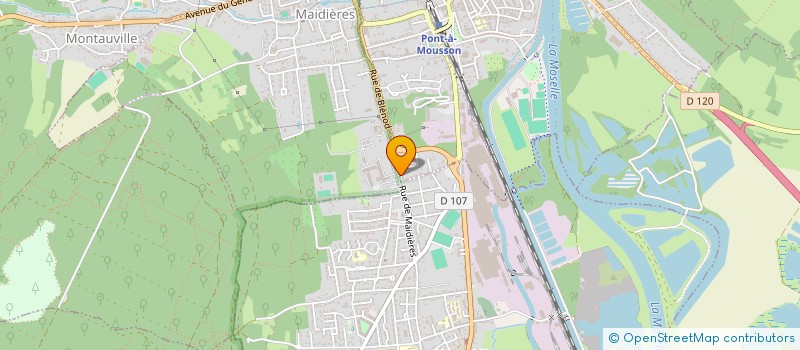 localisation de l'entreprise THINUS SECOURS  MAIDIERES