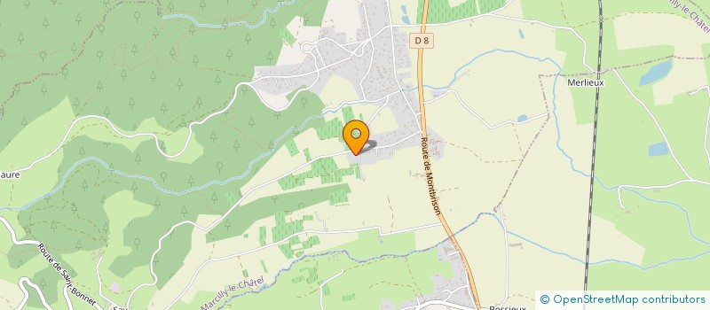 localisation de l'entreprise THIOLIER PHILIPPE ET MARIE-NOELLE  MARCILLY-LE-CHATEL