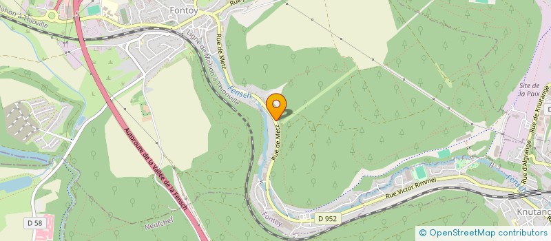 localisation de l'entreprise THIONVILLE AMBULANCE  FONTOY