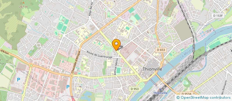 localisation de l'entreprise THIONVILLE PORTES DE FRANCE  THIONVILLE