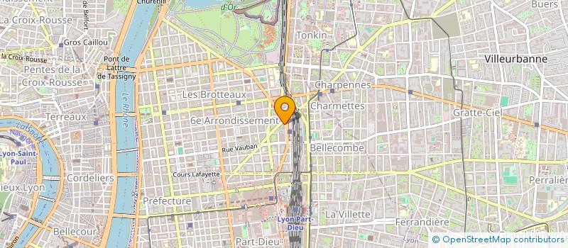 localisation de l'entreprise THIPEAD  LYON