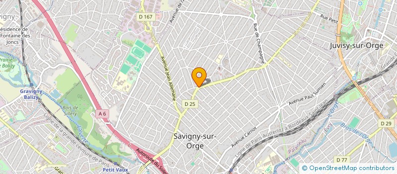 localisation de l'entreprise THIPI EXOTIQUE ALIMENTATION à SAVIGNY-SUR-ORGE