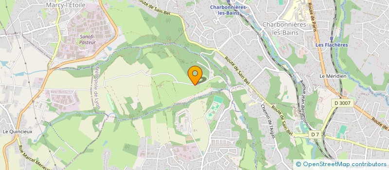 localisation de l'entreprise THIQA SPIRIT MUSIC  TASSIN-LA-DEMI-LUNE