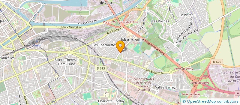 localisation de l'entreprise THIRD CALE  MONDEVILLE