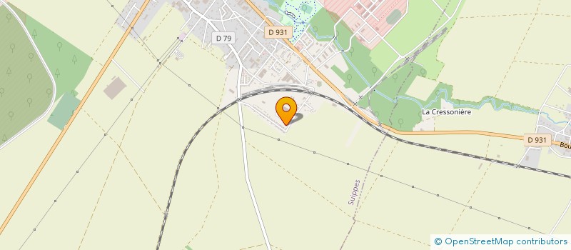 localisation de l'entreprise THIRION à SUIPPES