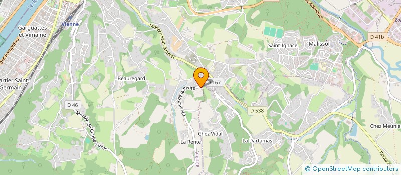 localisation de l'entreprise THIRION TRANSACTIONS  VIENNE