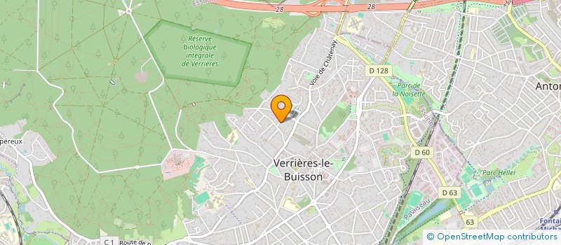 localisation de l'entreprise THIRIVAL à VERRIERES-LE-BUISSON