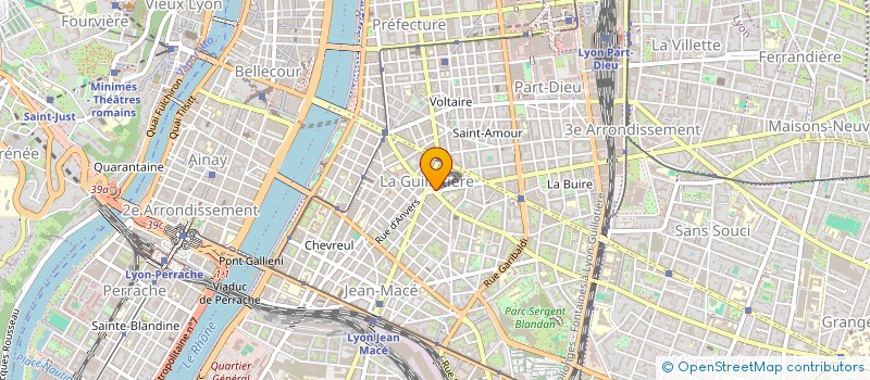 localisation de l'entreprise THIROL  LYON