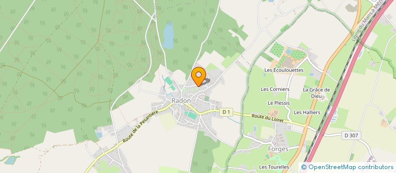 localisation de l'entreprise THIROMAX à ECOUVES