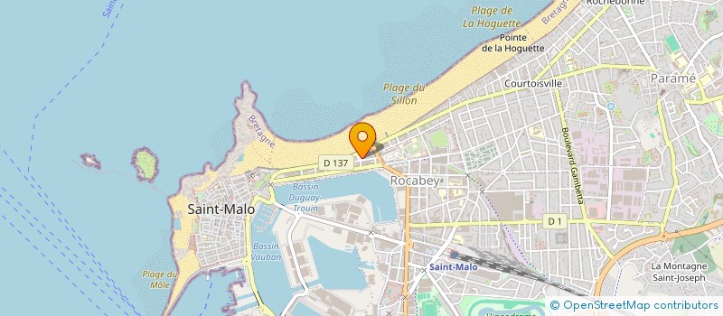localisation de l'entreprise THIRONA  SAINT-MALO