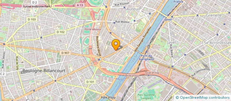 localisation de l'entreprise THIROUARD                     HELEN  PARIS