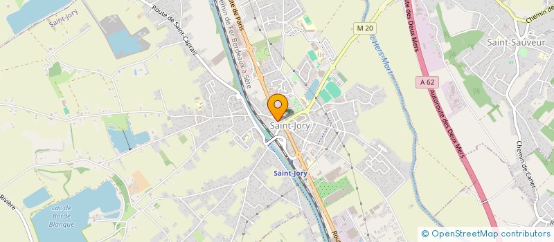 localisation de l'entreprise THIRSTY CORP (TC) - STRUCTURE E-SPORTIVE  SAINT-JORY