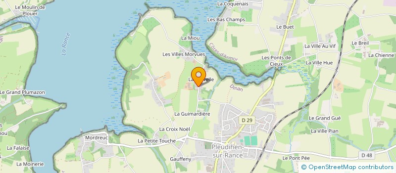 localisation de l'entreprise THIRTY FIRST  PLEUDIHEN-SUR-RANCE