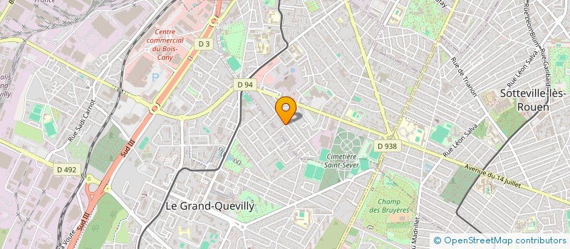 localisation de l'entreprise THIRTY ONER'S ASSAULT (31ERS ASSAULT)  GRAND-COURONNE