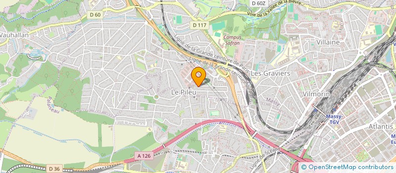 localisation de l'entreprise THIRTYTEC à MASSY
