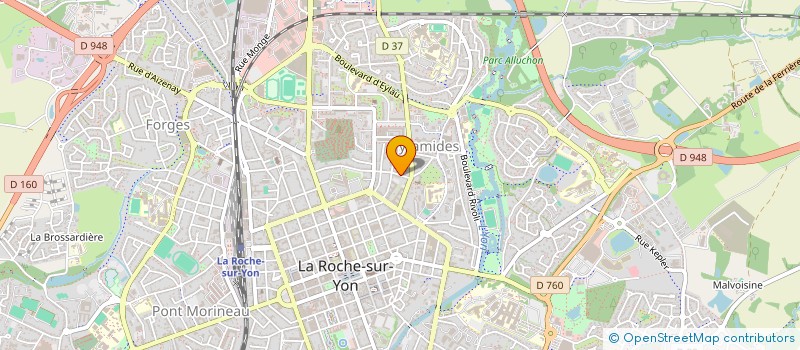localisation de l'entreprise THIS CAT ASSO  LA ROCHE-SUR-YON