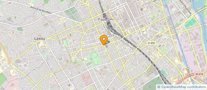 localisation de l'entreprise THIS ET CIE à NANCY