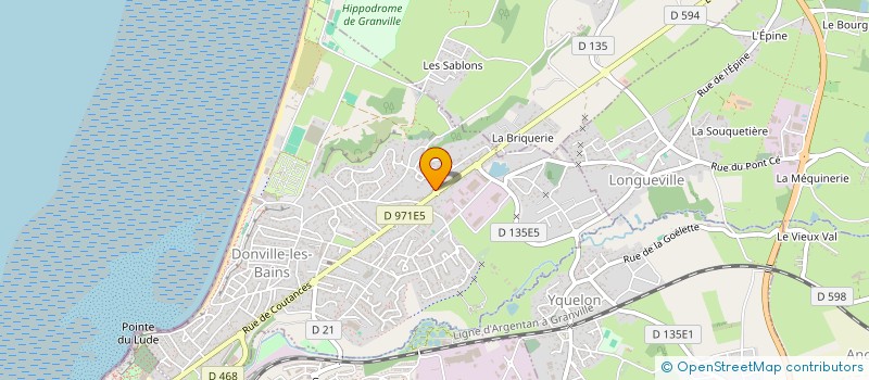 localisation de l'entreprise THISA  DONVILLE-LES-BAINS