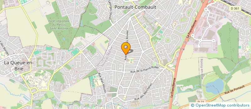 localisation de l'entreprise THISALYAH à PONTAULT-COMBAULT