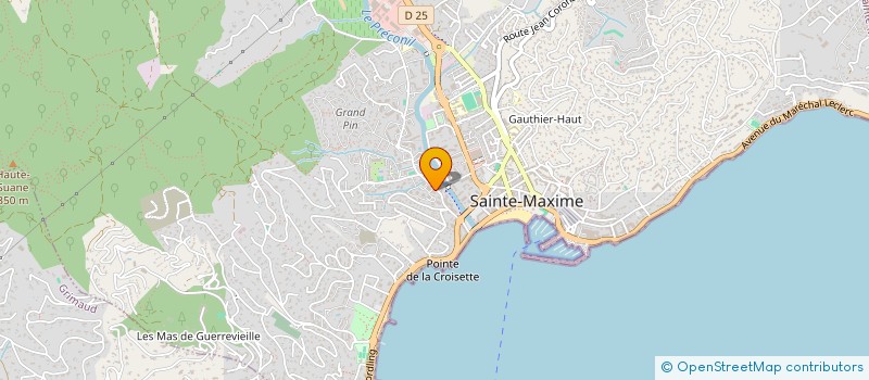 localisation de l'entreprise THISBE INTERNATIONAL IMMOBILIER à SAINTE-MAXIME
