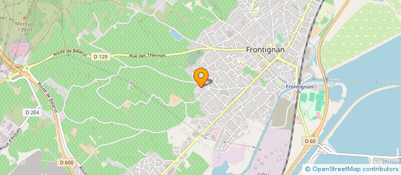 localisation de l'entreprise THISCHA à FRONTIGNAN