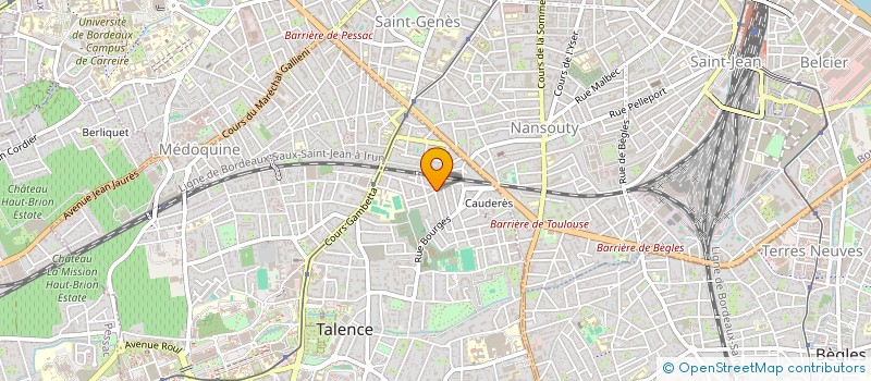 localisation de l'entreprise THITALE INVESTISSEMENTS  TALENCE