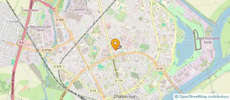 localisation de l'entreprise THITH ' ASIAN à CHALON-SUR-SAONE