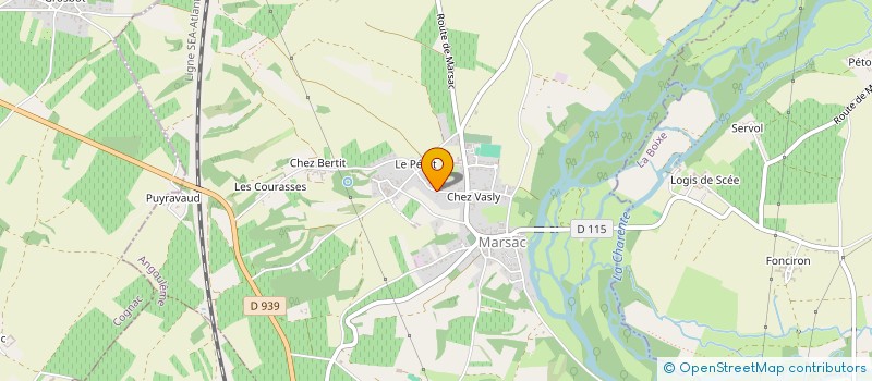 localisation de l'entreprise THITHANIC à MARSAC