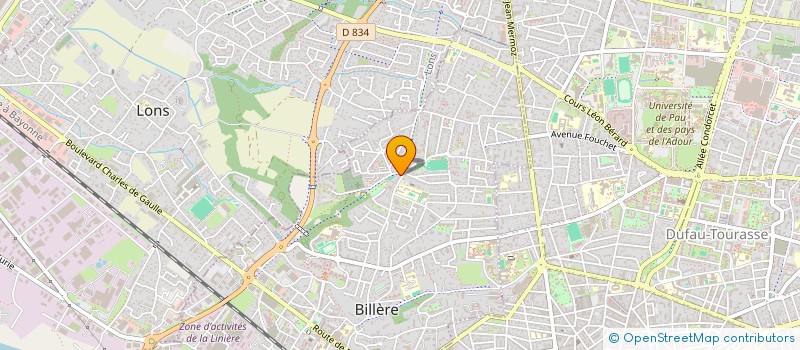 localisation de l'entreprise THITHO  BILLERE