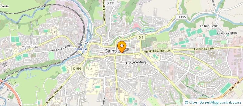 localisation de l'entreprise THITHOMAU  SAINT-LO