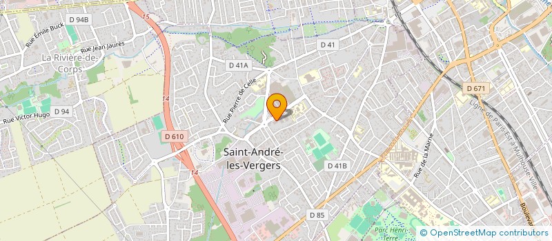 localisation de l'entreprise THIUGO  SAINT-ANDRE-LES-VERGERS