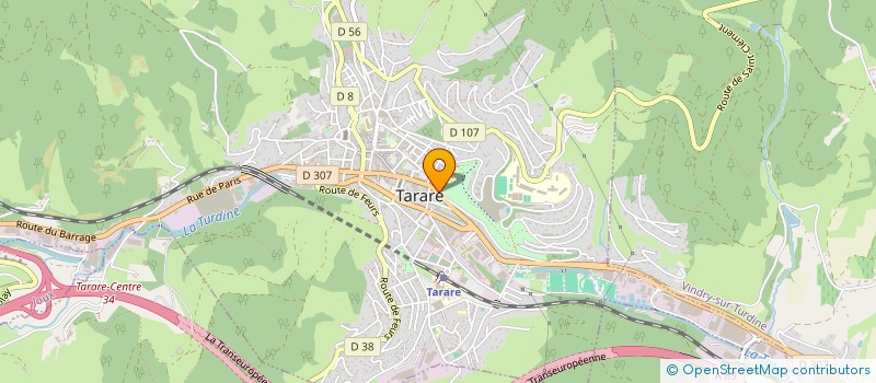 localisation de l'entreprise THIVEL NOTAIRES  TARARE