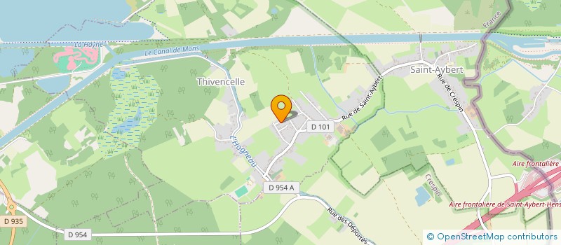 localisation de l'entreprise THIVENCELLE FOOTBALL CLUB à THIVENCELLE