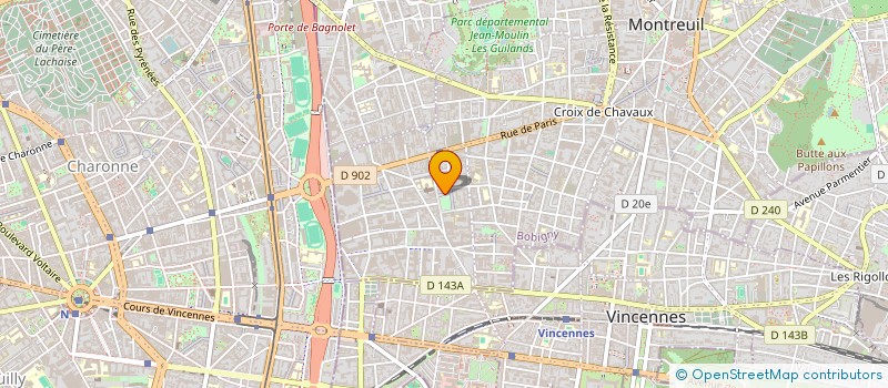 localisation de l'entreprise THIVIYA SARL à MONTREUIL