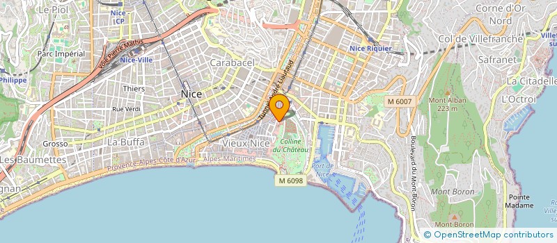 localisation de l'entreprise THIVYASRI  NICE