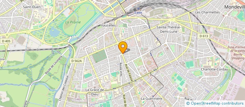localisation de l'entreprise THIWIZI IMMO à CAEN