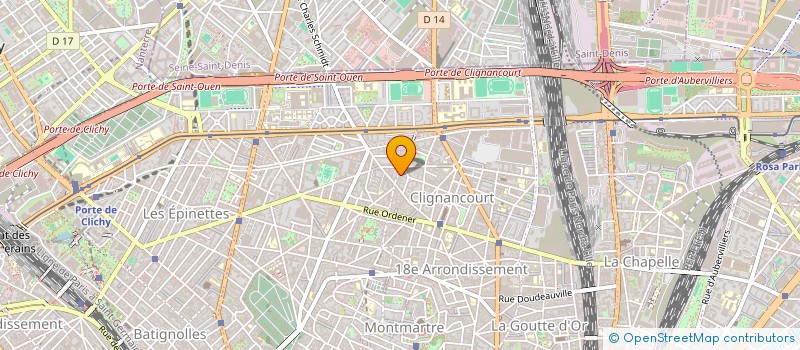 localisation de l'entreprise THIZAG  PARIS