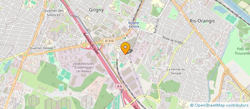 localisation de l'entreprise THIZIRI à GRIGNY