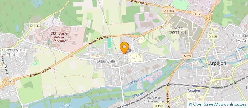 localisation de l'entreprise THJ  BOISSY-SOUS-SAINT-YON