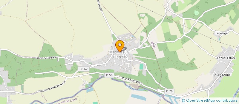 localisation de l'entreprise THJ IMMO  MESNIL-SUR-L'ESTREE