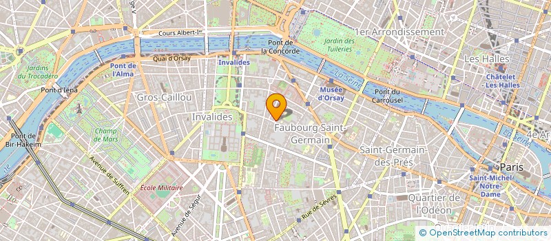 localisation de l'entreprise THJ PARIS  PARIS