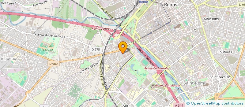 localisation de l'entreprise THK SASU  REIMS