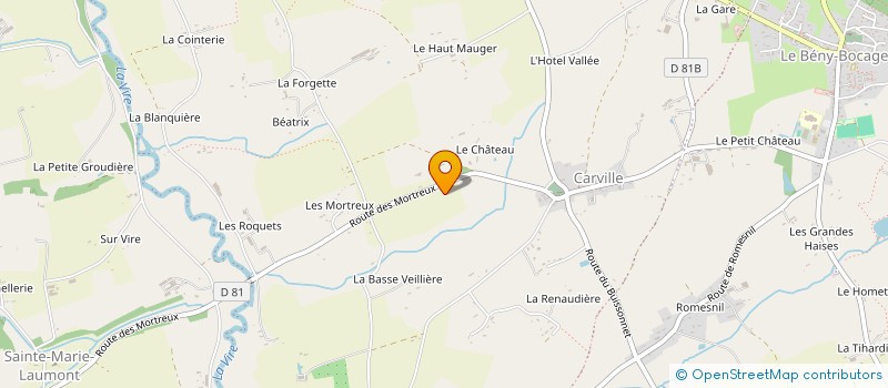 localisation de l'entreprise THL  SOULEUVRE EN BOCAGE